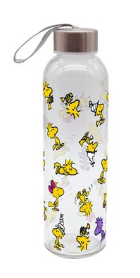 Trinkflasche Peanuts Woodstock 500ml Glas