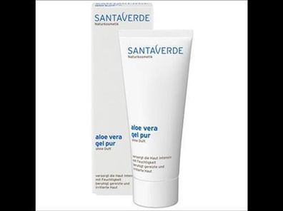 Santaverde 6x aloe vera gel pur ohne Duft 100ml
