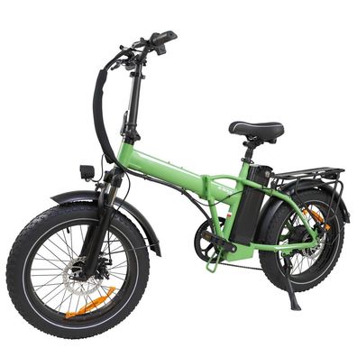 Klappbares Fat Tire E-Bike für die Stadt 500W Motor 48V 13Ah Batterie mit Sitzbank