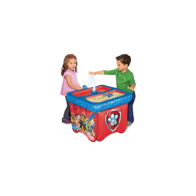 Paw Patrol 2-in-1 Sand & Wasser Spieltisch aufblasbar Outdoor Spaß