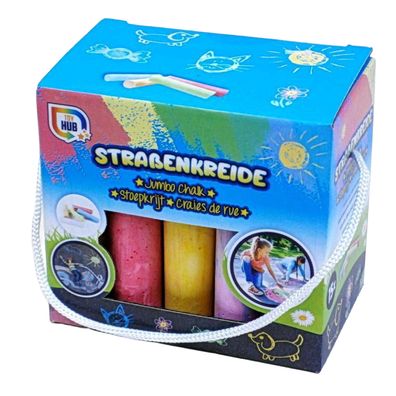 Straßenmalkreide 15er Set – Bunt in praktischer Box