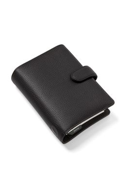 Filofax Norfolk Personal Zeitplaner Espresso Braun Leder A6 Agenda 30 mm Ringe 022668
