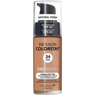 Revlon ColorStay? Make-up für normale/trockene Haut SPF20, Farbton 330 Natural T