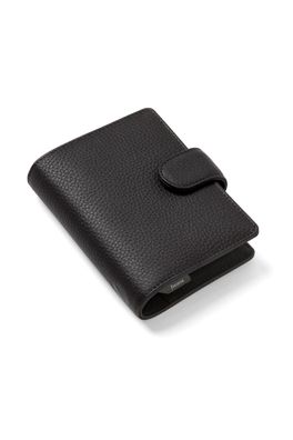 Filofax Norfolk Pocket Organizer Espresso Braun Leder A7 Agenda 25 mm Ringung 022667
