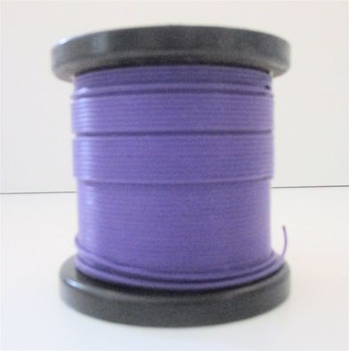 Schneider 5039 Qualitäts-Schwachstromlitze 18x0,50 violett 50m 0,14mm² (0,135€/1m)