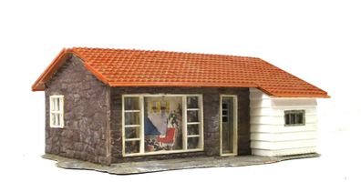 Fertigmodell H0 Faller Ferienhaus Waldhütte