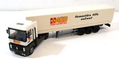 Modellauto H0 1:87 LKW Herpa Renault Sattelauflieger ASB