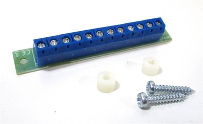 Stromverteiler 1x12 1polig mit Schrauben und Haltern (Z171-4g)