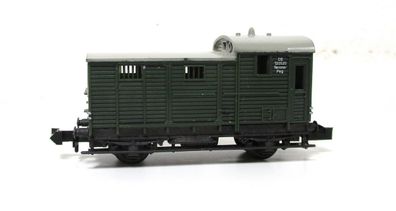 Minitrix N 13254 Güterzug Begleitwagen Pwg DB (10402F/6459h)