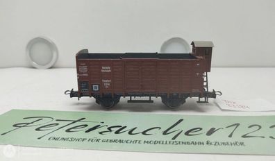Trix H0 AC 23584 Hochbordwagen mit Bremserhaus / 5516 Ov / DRG