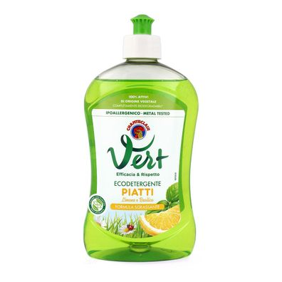 Chante Clair Spülmittel Spülreiniger VERT Zitrone und Basilikum 500 ml