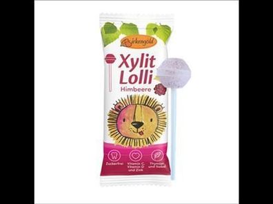 Birkengold Birkengold Zahnpflege Lolli Himbeere mit Thymian, Salbei und Vitaminen 6g