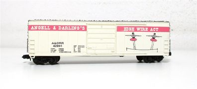 Life Like N Boxcar Angell & Darling´s High Wire Act A & DRR 42891 OVP (4329G)