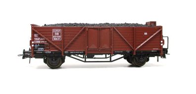 Roco H0 (8) (AC) 46090 Hochbordwagen mit Kohle Ladung EUROP 849 695 DB (53G)