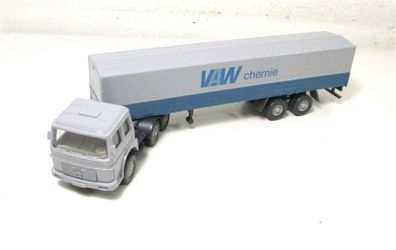 Wiking H0 1/87 24517 MAN Pritschensattelzug VAW Chemie in OVP