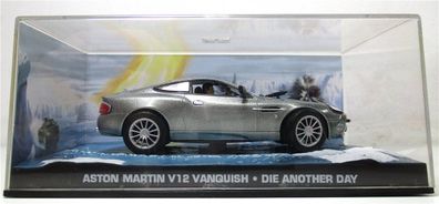 Modellauto 1:43 de Agostini Aston Martin V12 Bond 007 OVP (5053g)