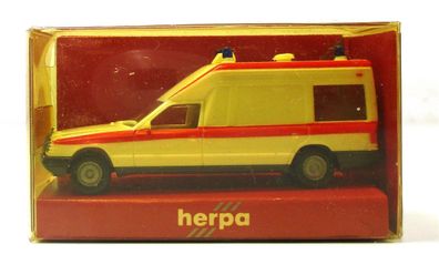 Modellauto H0 1/87 Herpa 004065 Mercedes W124L Miesen Bonna KTW