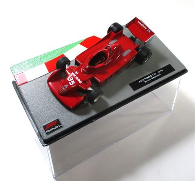 Modellauto 1:43 Panini Formula 1 Rennwagen Alfa 177 Giacomelli OVP (11h)