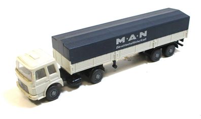 Wiking H0 1/87 MAN Pritschensattelzug M.A.N. o. OVP
