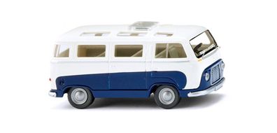 Wiking H0 1/87 028997 Ford FK 1000 Panoramabus - saphirblau/weiß - NEU