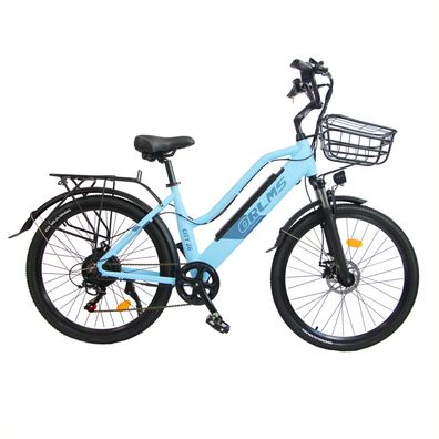 E-Bike 26" mit 48V/15Ah Akku, 45 km/h, 7-Gang, 150 kg Zuladung & Leichtbau