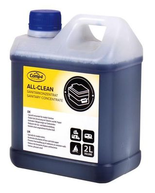 11,38EUR/1l Camp 4 All-Clean Sanit?rkonzentrat 2 Liter, 1:100 ml (20 Liter)