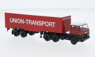 Brekina 1/87 82251 Hanomag Henschel F 221 S Koffer-SZ, 1969, Union Transport, 1:87