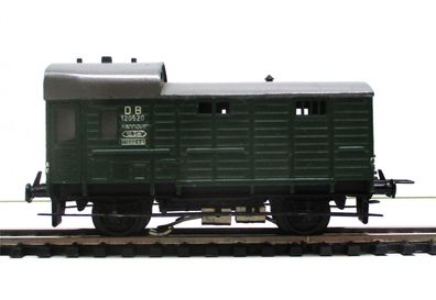 Trix Express H0 0422 Güterzugbegleitwagen Guss Schlusslicht o. OVP (1130K)