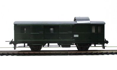 Trix Express H0 3302 2-achsiger Packwagen o. OVP (1132K)