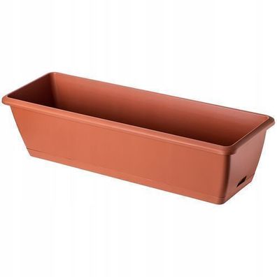 KADAX Blumenkasten, 60 cm, Terrakotta