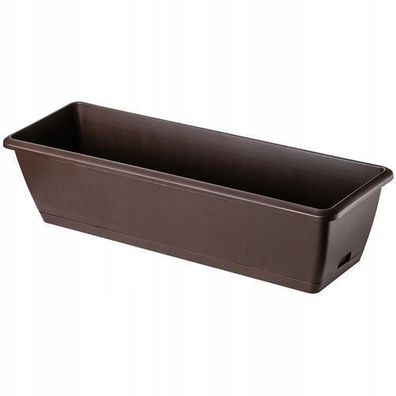 KADAX Blumenkasten, 60 cm, Braun
