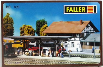 Spur H0 Faller 189 Bahnsteig Posthalde Bausatz OVP - (1314K)