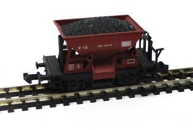 Spur N Ibertren 412 Schotterwagen, braun, Kohlenladung o. OVP (5444K)