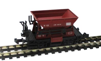 Spur N Ibertren 412 Schotterwagen, braun, unbeladen o. OVP (5441)