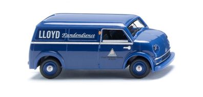 Wiking 033602 Lloyd LT 500 Kastenwagen "Lloyd Kundendienst" Spur H0 1:87