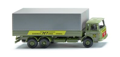 Wiking 045602 Pritschen-Lkw (MAN) "Schenker" Spur H0 1:87