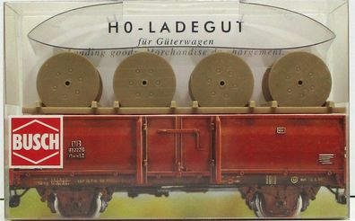 Busch H0 7608 Ladegut Kabeltrommeln (Z62-3)