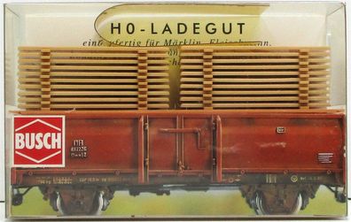 Busch H0 7607 Ladegut Bretterstapel Schnittholz (Z62-4)