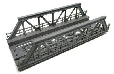 Spur H0 Noch Kleine Kastenbrücke gerade grau 180mm (3004K)