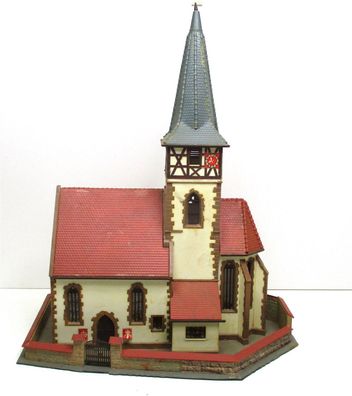 Spur H0 Fertigmodell Kibri gotische Dorfkirche
