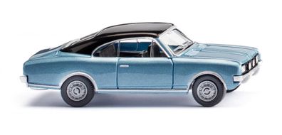 Wiking 008402 Opel Commodore A Coupé - polarblau-metallic Spur H0 1:87