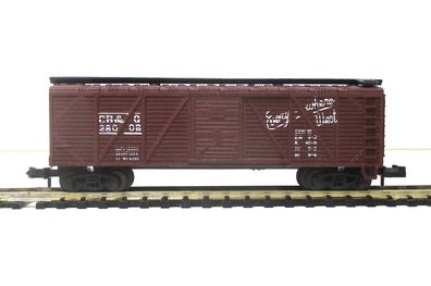 Spur N Model Power US Box Car CB & Q Everywhere West(5806K)