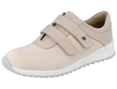 FINN Comfort Finnstretch Ivrea Damen Hallux Halbschuhe creme steam Stretch Nubuk