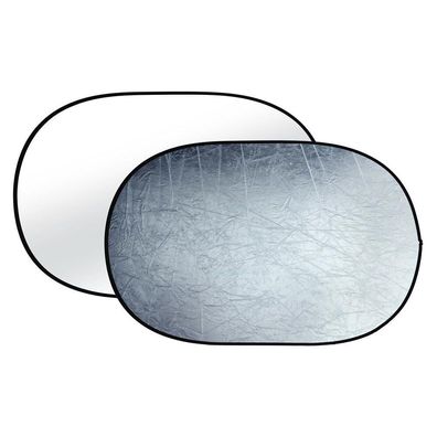 Bresser - F000345 - 2-in-1 Faltreflektor BR-TR8 Silber/Weiß 100 x 150cm