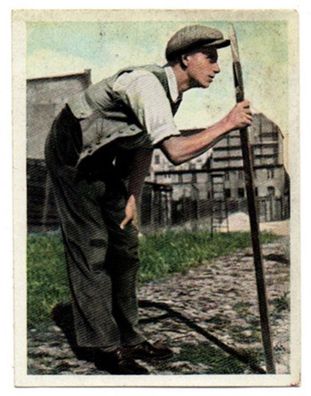 Der Staat der Arbeit und des Friedens Zigarettenbild Foto Nr 8 von 1933 Trading Cards
