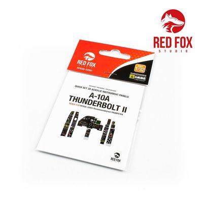Red Fox Studio 1:32 RFSQS-32001 1/32 A-10A Thunderbolt II (for Trumpeter kit)
