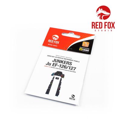 Red Fox Studio 1:32 RFSQS-32024 1/32 Junkers Ju EF-126/127 (for Das Werk kit)