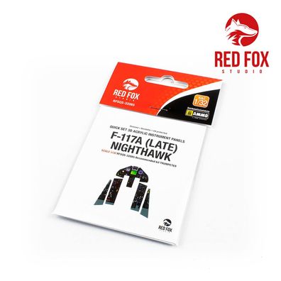 Red Fox Studio 1:32 RFSQS-32085 1/32 F-117A Nighthawk (Late) (for Trumpeter kit)