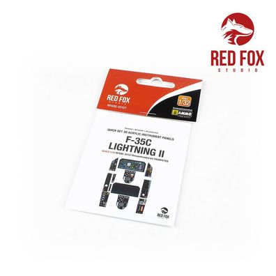 Red Fox Studio 1:32 RFSQS-32127 1/32 F-35C Lightning II (for Trumpeter kit)