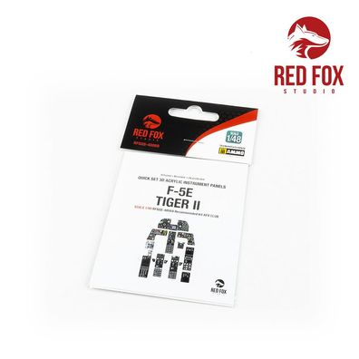 Red Fox Studio 1:48 RFSQS-48068 1/48 F-5E Tiger II (for AFV Club kit)